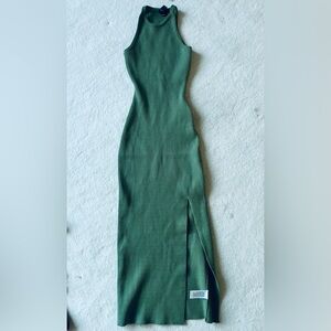 Windsor Teal Midi Dress